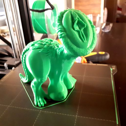 20211107_093031.jpg STL file Dino Pussy・3D printable model to download, iradj3d