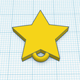 Capture.PNG Star Keychain