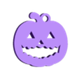 Halloweenpumpkin.stl Halloween Pumpkin Keychain - Decoration