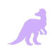 Corythosaurus.stl Dinosaur Wall Art