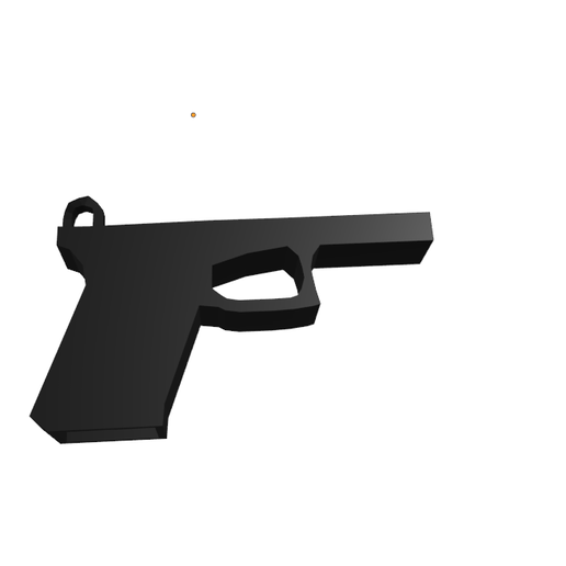 STL file glock keychain・3D printing template to download・Cults
