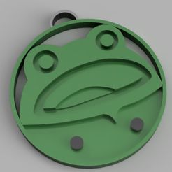 miniatura.jpg Archivo STL jason funderburker frog, over the garden wall Llavero・Plan de impresión en 3D para descargar