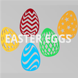 easter-eggs.png Flat Easter Eggs for decoration