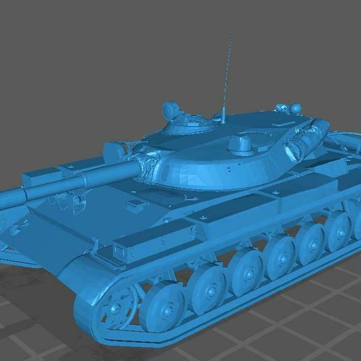 🪖 T-100 LT light tank・ STL File for ・Cults