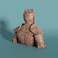 ancient-king-blender-render-4.png Bust of an Ancient King and full sized model
