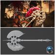 kon_b_a.jpg Shao Kahn axe from MK1 - Konqueror's Battle Axe