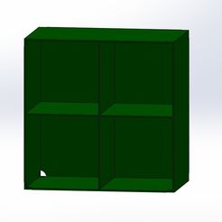 Box Nr2.jpg Free STL file Box number 2, plug-in rack, set of boxes, ordering system・3D printing design to download