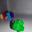 IMG_20231025_160236.jpg bulbasaur keychain low poly, bulbasaur keychain low poly