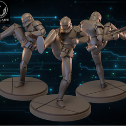 st-9.png Fichier STL star wars shatterpoint trooper presupported included・Design pour imprimante 3D à télécharger
