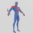 Renders0004.png Spiderman 2099 Spiderverse Textured Rigged Lowpoly