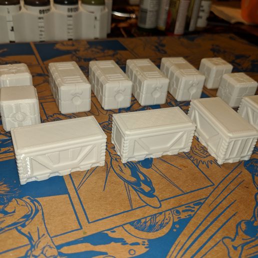 IMG_20180310_152241.jpg Star Wars Legion Terrain - Crates, Barrels and Barricades