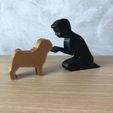 IMG-20240322-WA0022.jpg Boy and his Pug for 3D printer or laser cut