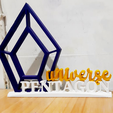 pentagonuniversee.png Pentagon Universe Kpop Display Logo Ornament