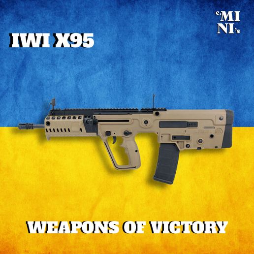 a IW X95 VU PGaee GP \uGy ayy 3D model IWI X95