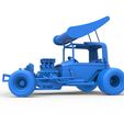 51.jpg Vintage Winged Supermodified stock car para Dirt girando Escala 1:25
