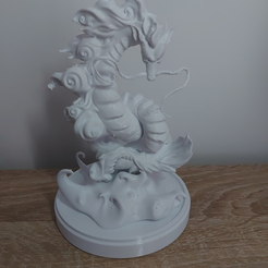 Haku spirited away dragon 3D print model