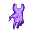 hand 1.stl Bridge worm toy 3d model