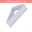 1-8_Of_Pie~2.75in-cookiecutter-only2.png Slice (1∕8) of Pie Cookie Cutter 2.75in / 7cm
