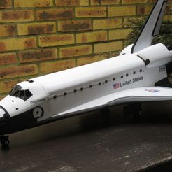 IMG_9433.JPG 3D file space shuttle STS31 hubble discovery pack 3/3・3D printer design to download, theamphioxus