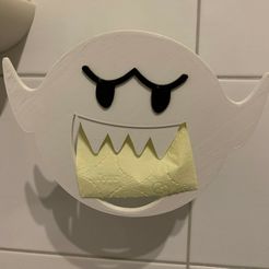 IMG_0120.jpeg Super Mario Boo Toilet Paper Holder