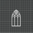 Screenshot-2026-06-16-121930.png Gothic Windows STL & SVG  Set-3   (18 Authentic Designs in 1) | Wall Decor | Detailed Customizable Gothic  Cathedral Windows