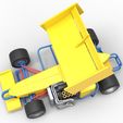 4.jpg Diecast Supermodified front engine Winged race car V2 Scale 1:25