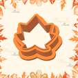 2.png Maple leaf polymer clay cutter | Fall clay cutters | Autumn clay cutters | Pumkin clay cutter | Halloween clay cutter