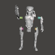 2022-09-19-01_39_37-Autodesk-Meshmixer-PREDATORBOCACERRADA.mix.png ACTION FIGURE PREDATOR V2 KENNER STYLE 3.75 POSEABLE ARTICULATED .STL .OBJ