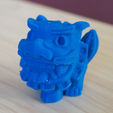 Capture_d_e_cran_2016-07-27_a__10.26.46.png Free STL file funny shisa -open mouth-・3D printing model to download