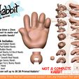 Mangetic-hand-pack.jpg [KABBIT ADDON] - Magnetic Hand Upgrade For Kabbit BJD