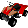 0.png ATV CAR TRAIN RAIL FOUR CYCLE MOTORCYCLE VEHICLE ROAD 3D MODEL 6