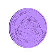 sous-verre_jabba_the_hutt01.STL Free STL file Coaster "Character of Star Wars" (ep.4,5,6)・Design to download and 3D print