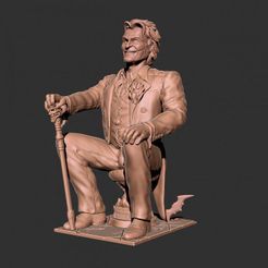 joker.png Fichier 3D gratuit Statue de joker・Modèle à télécharger et à imprimer en 3D