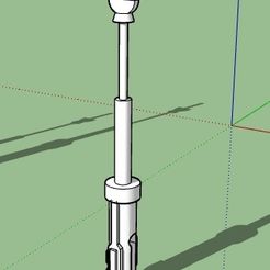 XW-Action-Fleet-LaserCanon.jpg STL file Star Wars X-wing Action Fleet laser canon replacement・3D printing idea to download