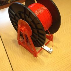 IMG_3661_display_large.JPG Free STL file Filament Spool Holder・3D printer model to download