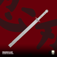 16.png Dragon Blade Sword 3D printable File for Action Figures