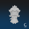 Princesa-peach-chibi.png Princesa Peach versão chibi - A realeza mais adorável do Reino dos Cogumelos!