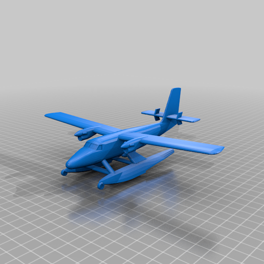 Archivo 3D gratis DH6 Twin Otter 🦦 ・Plan imprimible en 3D para ...