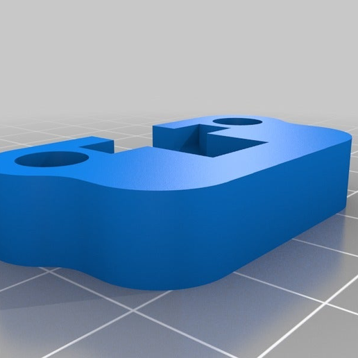 Y-axis tensioner AM8 5mm for 20T pulley - 3D model önizlemesi