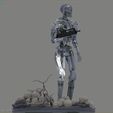 S-92.jpg Terminator T-800 Endoskeleton Salvation Diorama T2 Improved Version