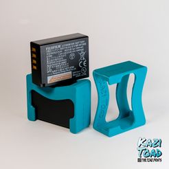 w126-1.jpg Free STL file Fujifilm NP-W126 battery holder・3D print design to download