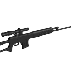 1.png OBJ file SNIPER RIFLE・3D print object to download