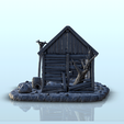 7.png Fichier STL Maison abandonnée avec tronc d'arbre (1) - Six Gun Sound Desperado Old Chronicles Gunfight Gutshot Blackwater Gulch・Design pour imprimante 3D à télécharger