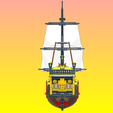 Шаблон-05.png NotLego Lego Pirate Ship Model 308