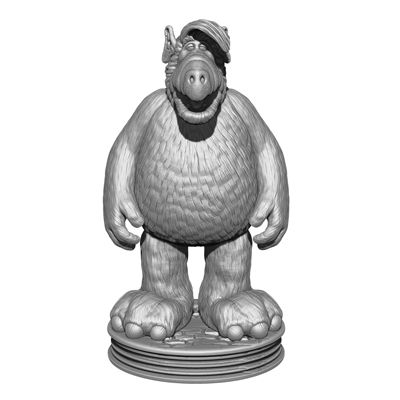 400х400.jpg Alf.STL 3d druckbar zwei Optionen