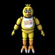 FNAF1_4-Foxy.3343.jpg FNAF 1 Chica Full Body Wearable Costume with Head for 3D Printing
