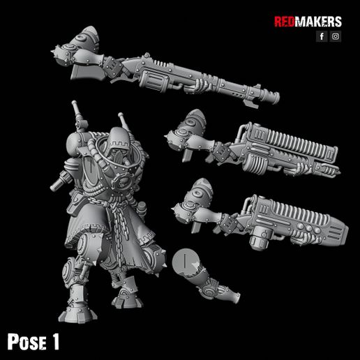 💂 Tech Rangers – Omniforge・ 3D File for 3D printing・Cults