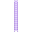 Drag_chain_-_single_row_-_pre-assembled_RTP.stl Print-in-place Cable chain - pre-assembled - Ready to print