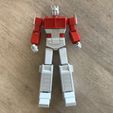 01.jpg Fichier STL Optimus Prime Low Poly・Objet pour impression 3D à télécharger