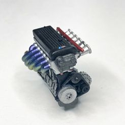 8A78D27F-EA77-4324-97E4-9F998D170933.jpg Fichier STL BMW E46 M3 Moteur 2 versions SS4B32 ITB et Twin Turbo・Design pour impression 3D à télécharger